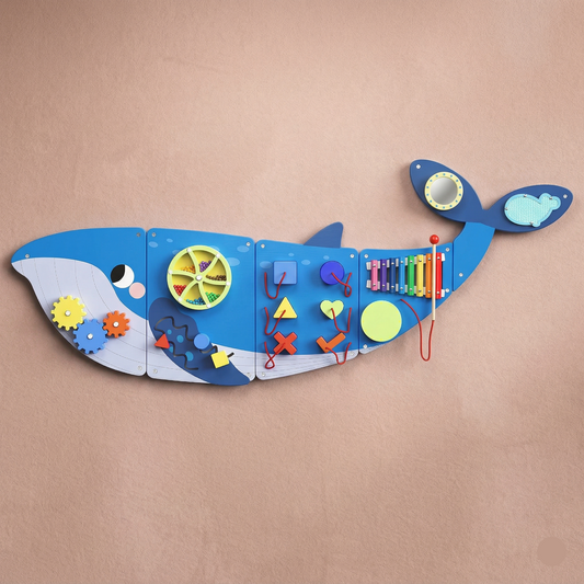 Montessori Wall Toy 8-in-1 | The Oceanic Discovery Suite