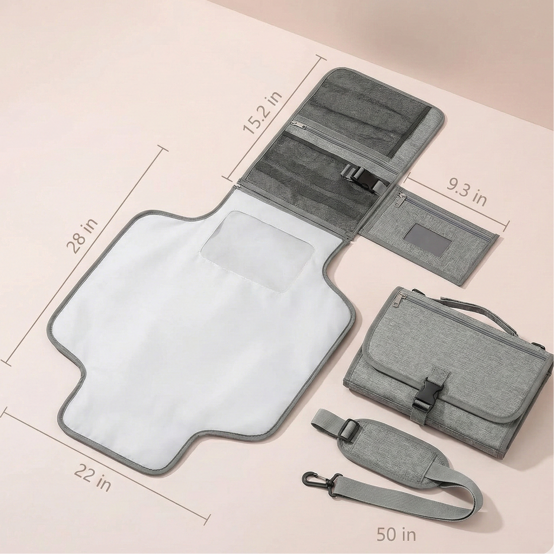 Portable Changing Pad for Travel – The Transit-Elite, photo 4