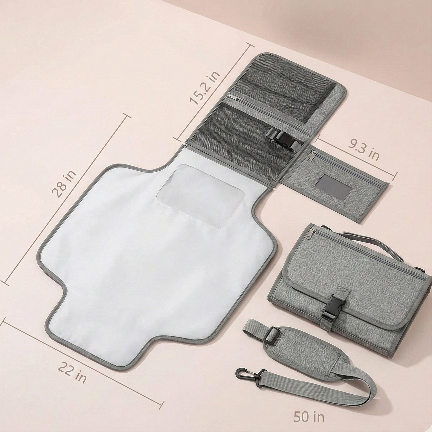 Portable Changing Pad Travel | The Transit-Elite