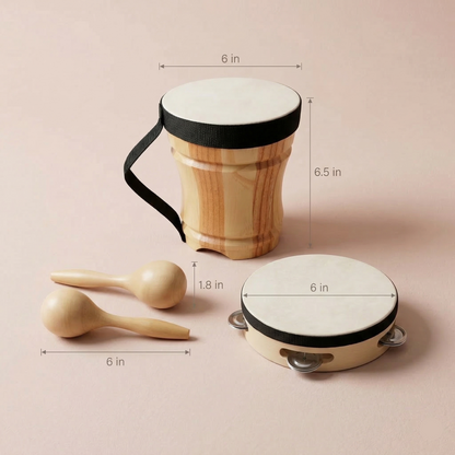 Kids Musical Instruments Set | The Artisanal Rhythm Collective