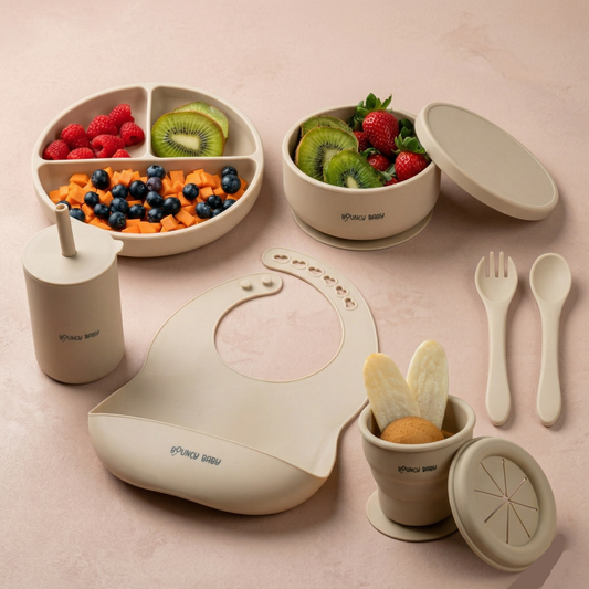 Baby Feeding Set Silicone 8pc | The Culinary Suite
