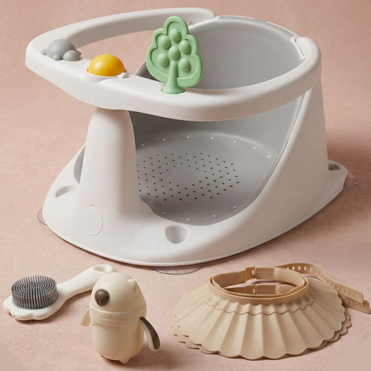 Baby Bath Seat with Toys 360° | The Hydro-Posture Elite