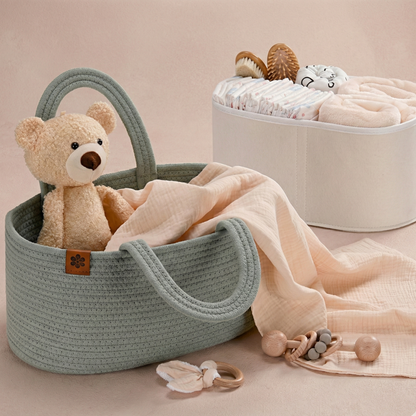 Nursery Organizer Caddy Cotton | The Nest-Elite