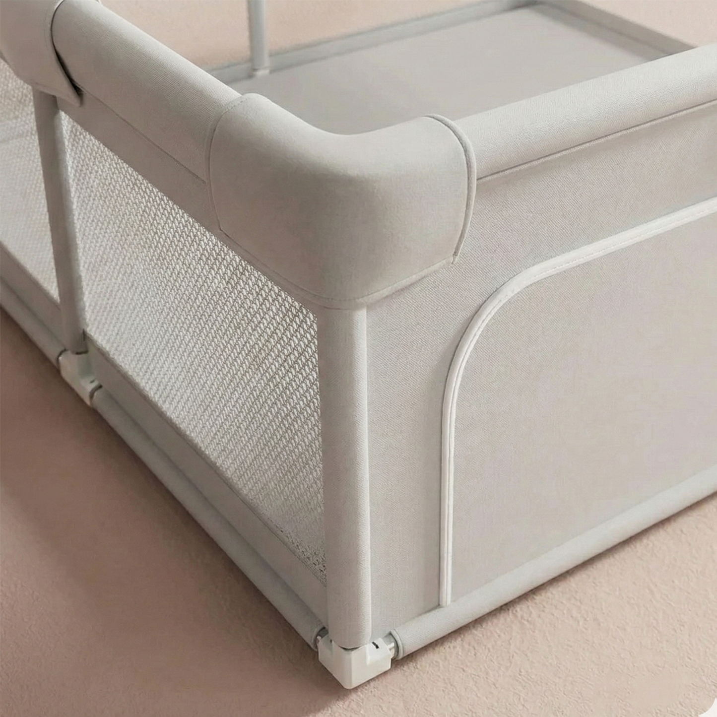 Baby Safety Gate 50in Zero-Gap | The Vantage Guardian
