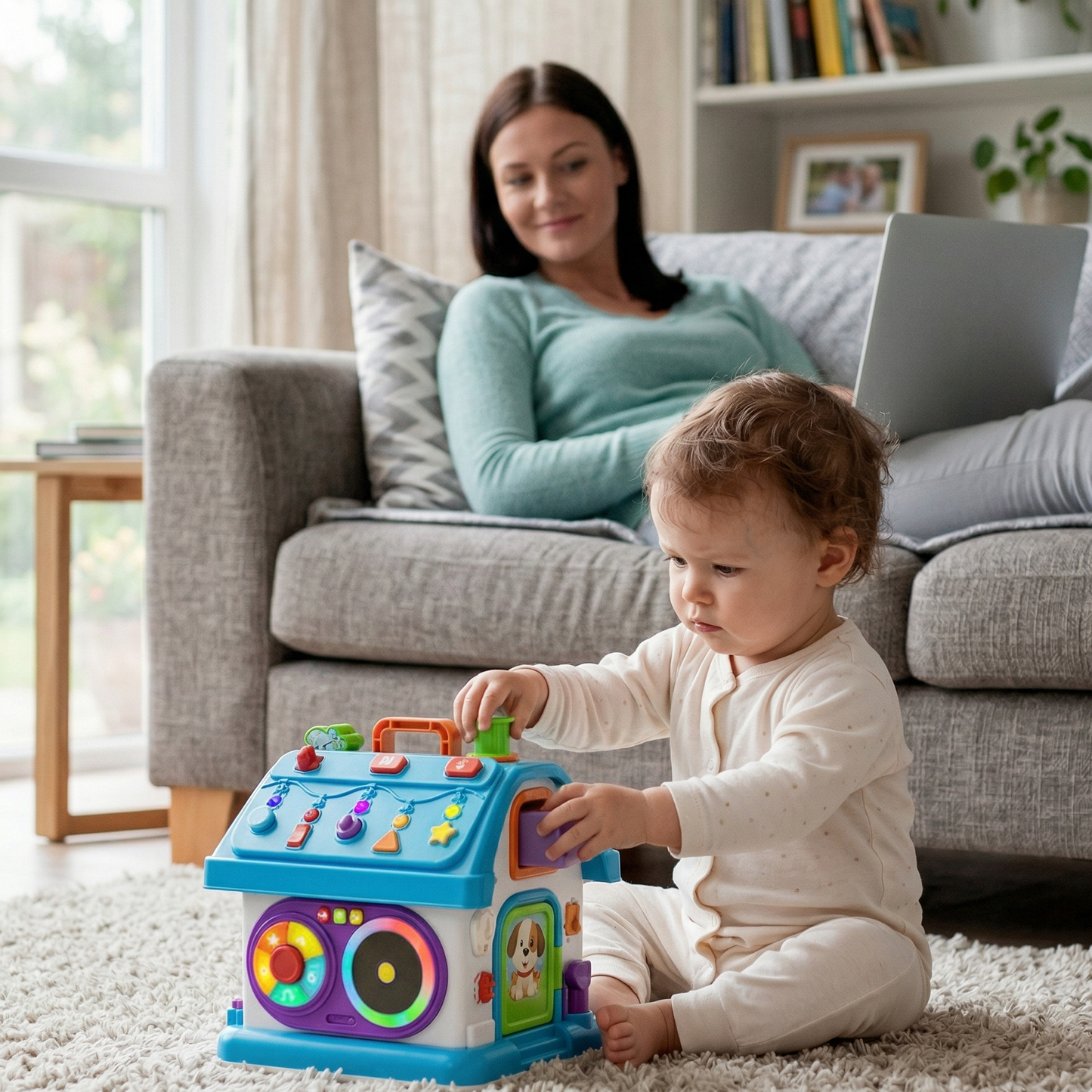 Activity Cube Montessori 24-in-1 Bilingual | The Lyric-Manor