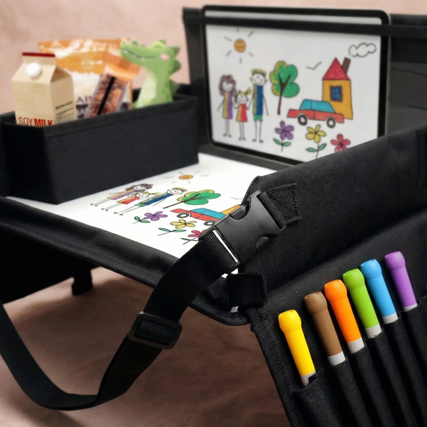 Car Seat Organizer for Kids 5-in-1 | The Zenith Voyager