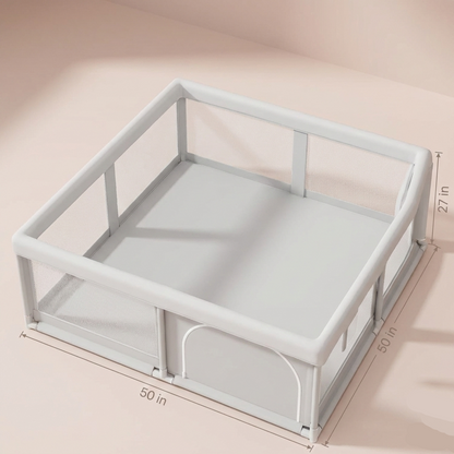 Baby Safety Gate 50in Zero-Gap | The Vantage Guardian