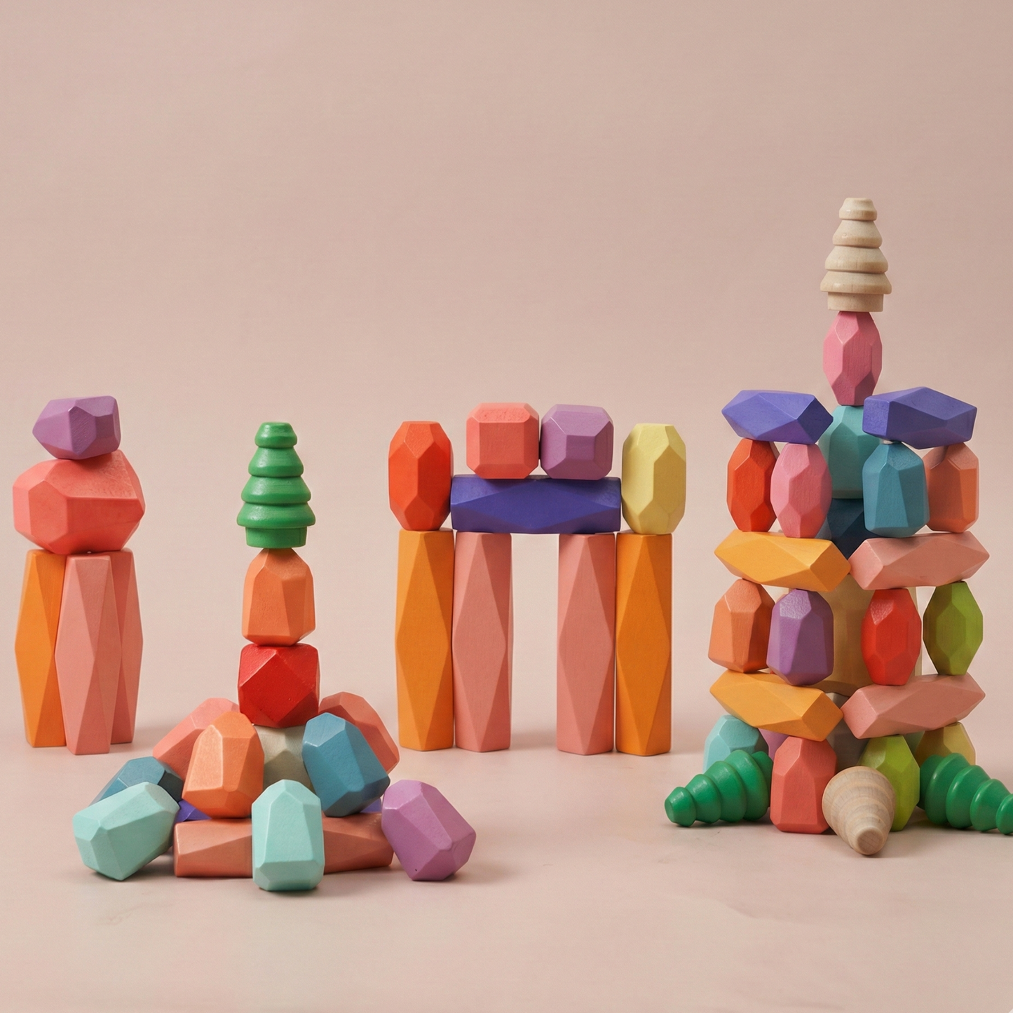 The Muse Stone Equilibrium | 48-Piece Artisan Architectural Suite