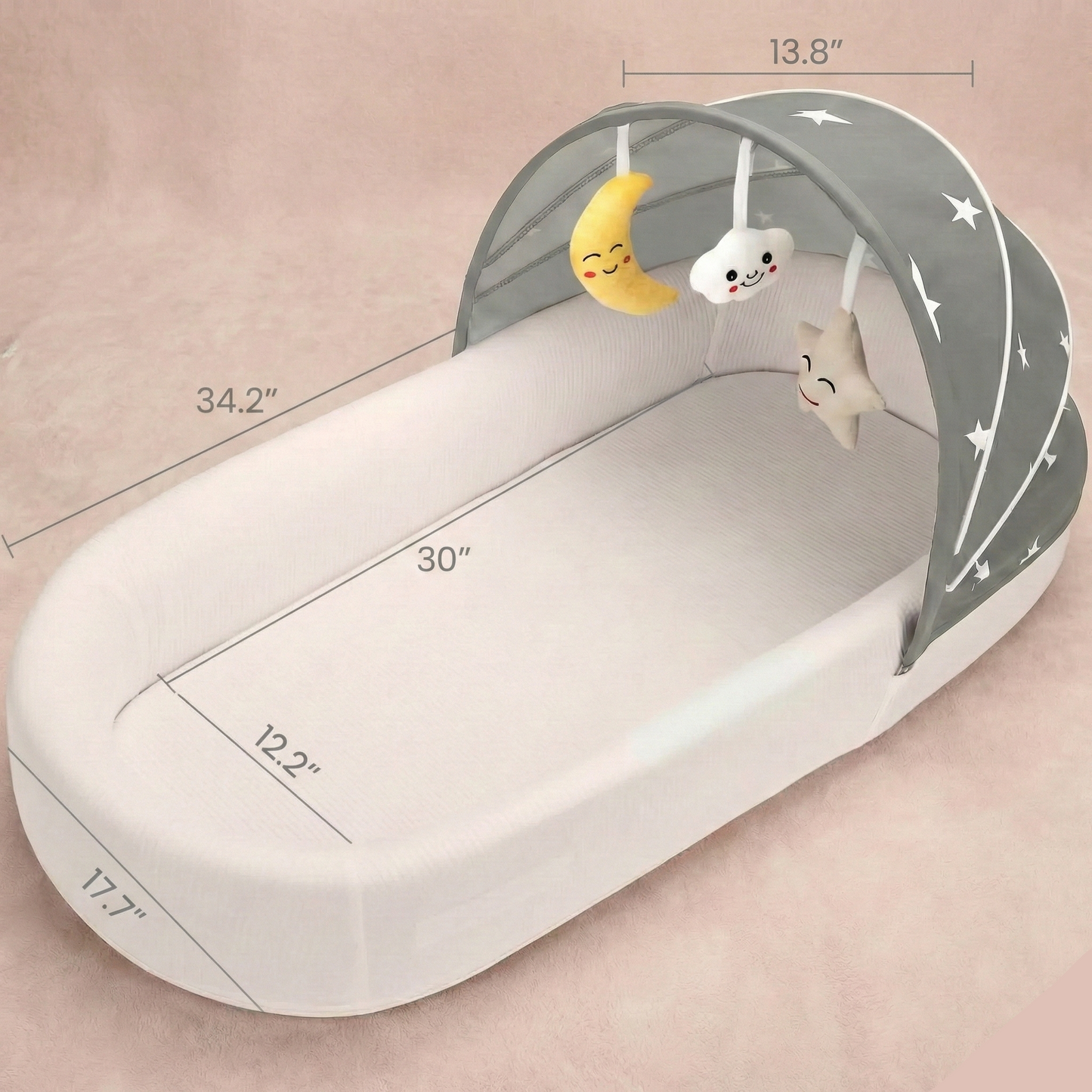 Foldable Travel Bassinet 3-in-1 | The Nomad-Elite