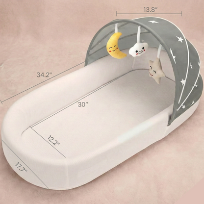 Foldable Travel Bassinet 3-in-1 | The Nomad-Elite