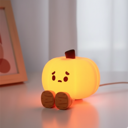 The Lil Patch | Rechargeable Pumpkin Silicone Night Light