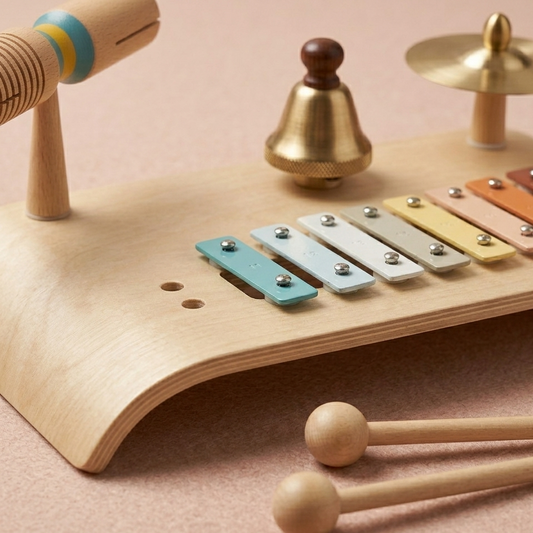 Montessori Drum Set 5-in-1 | The Rhythmic-Acoustic Hub
