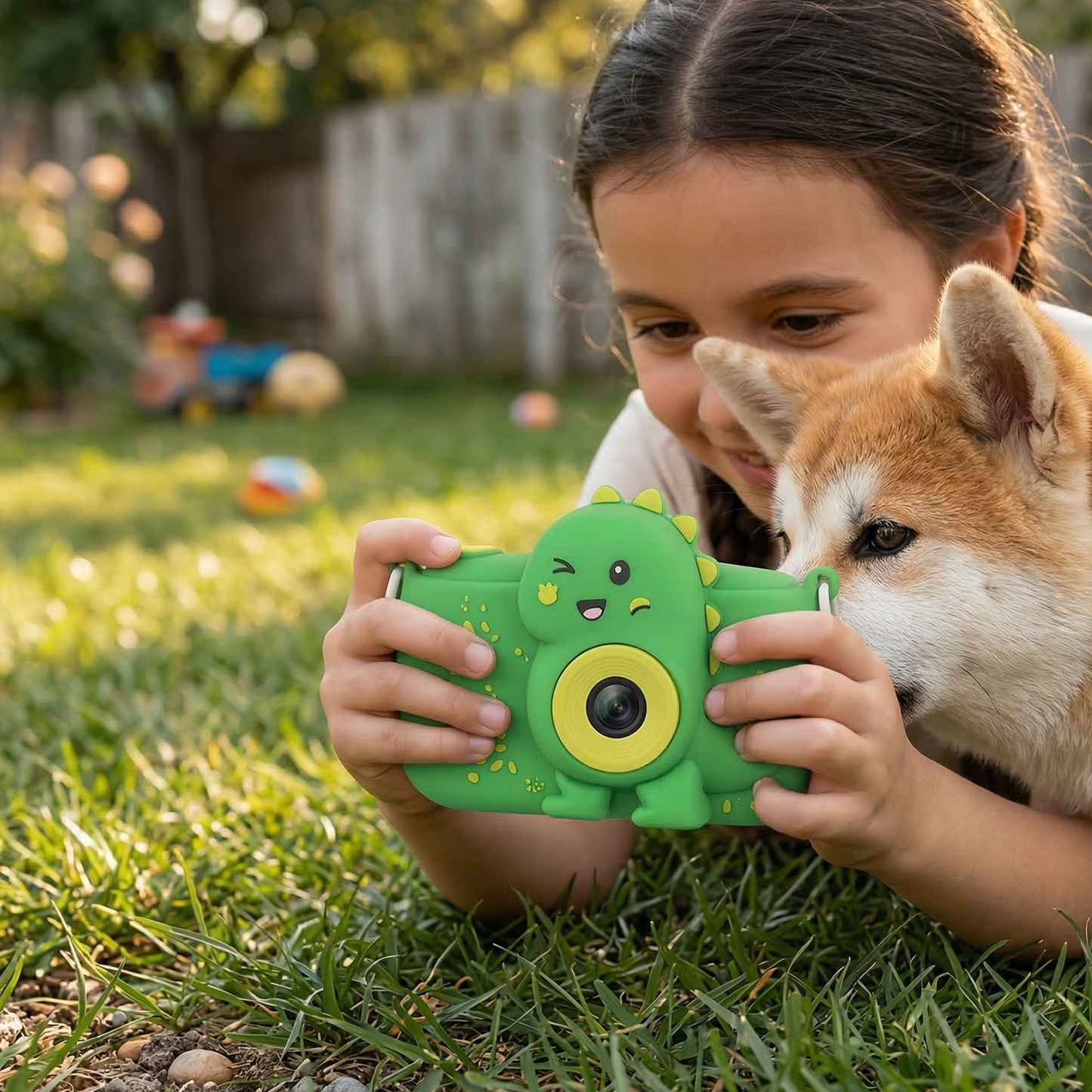 Kids Dinosaur Camera 1080p Dual Lens | The Dino-Vision