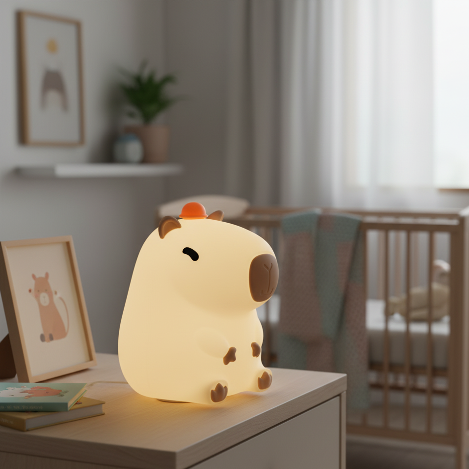 Cappy | The Capybara Silicone Night Light