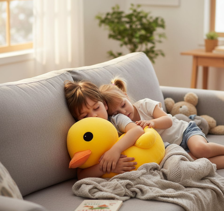 CuddleQuack | The Adorable Yellow Duck Plush Pillow