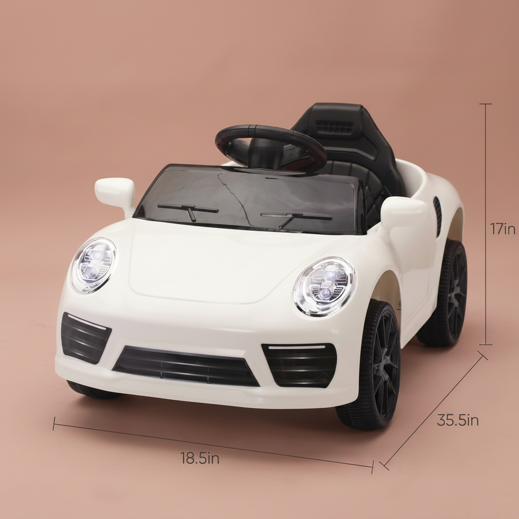 Kids Electric Car 12V with Swing Mode | The Rock-n-Roadster