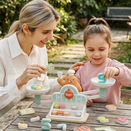 Kids Math Balance Scale 5-in-1 | The Pastry-Chef Lab
