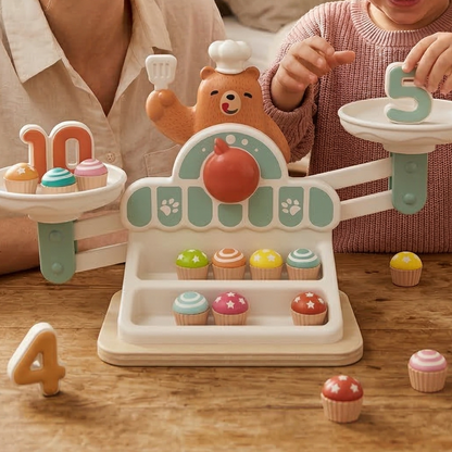 Kids Math Balance Scale 5-in-1 | The Pastry-Chef Lab