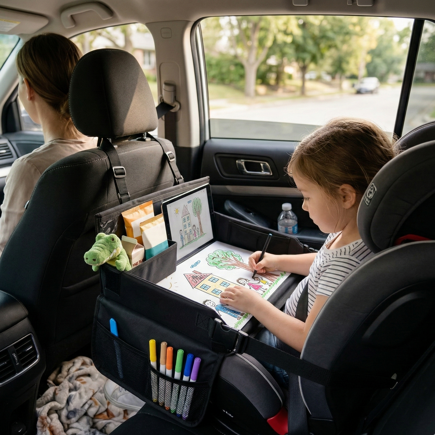 Car Seat Organizer for Kids 5-in-1 | The Zenith Voyager