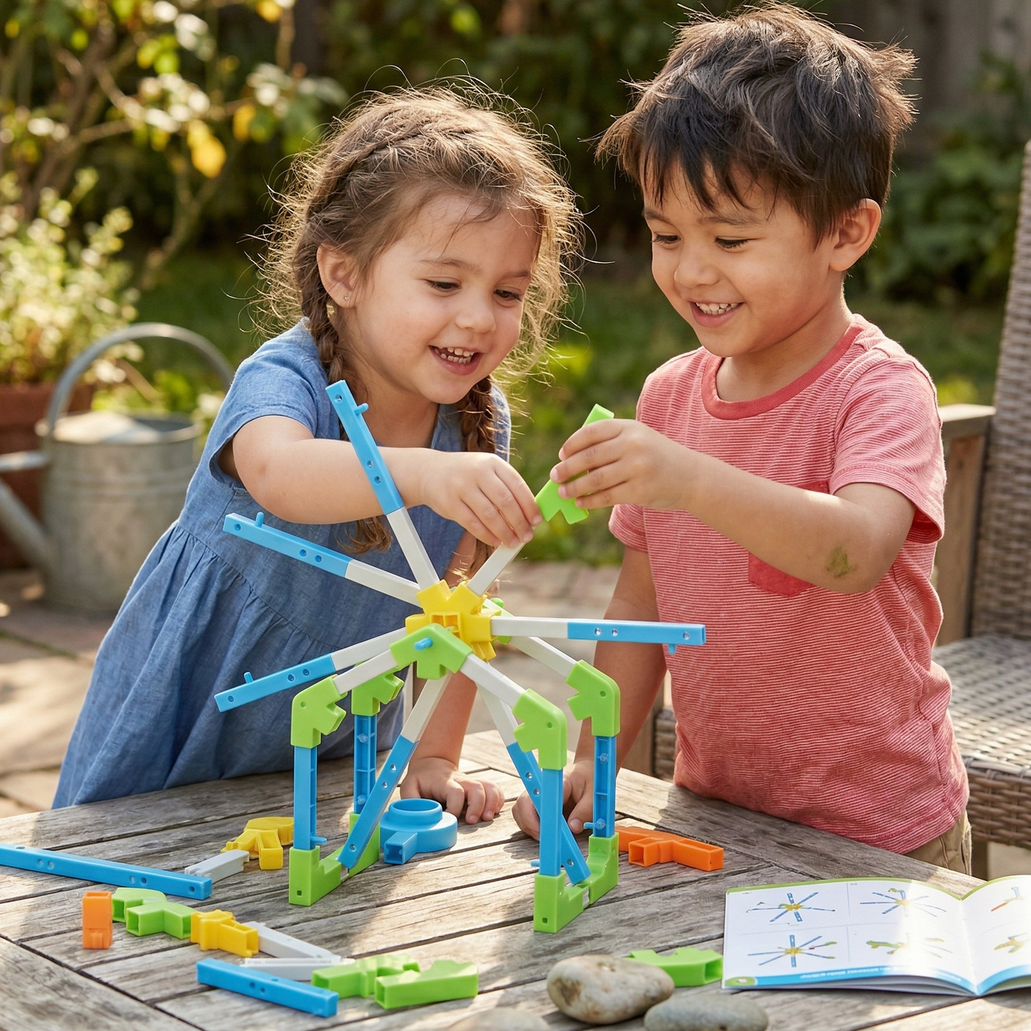 STEM Engineering Building Kit 56pc | The Kinetic-Forge