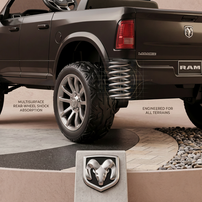 Licensed Dodge RAM 3500 12V Ride-On Truck | The Apex Hauler