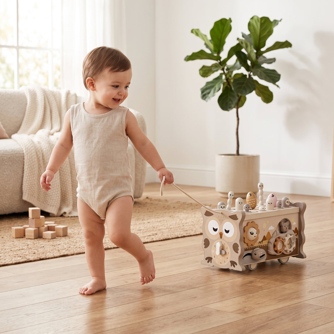 Baby Activity Cube, 6 Sides & 10 Play Modes – The Hexa-Discovery Core, photo 3