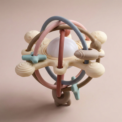 Infant Sensory Rattle Toy | The Celestial Sensory Core