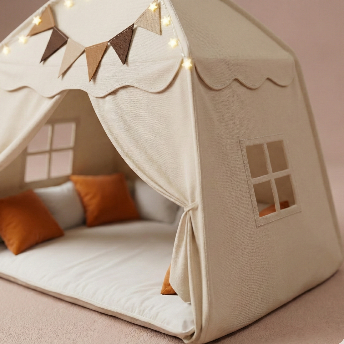 Large Kids Play Tent Indoor with Lights – The Celestial Atrium, photo 2