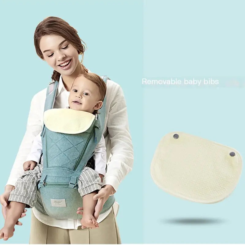The Bear-Hug 4-in-1 Ergonomic Baby Carrier with Hip Seat