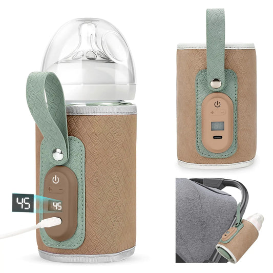 YZNlife Voyager Elite | Portable Rechargeable Bottle Warmer with 7-Gear Precision Heat