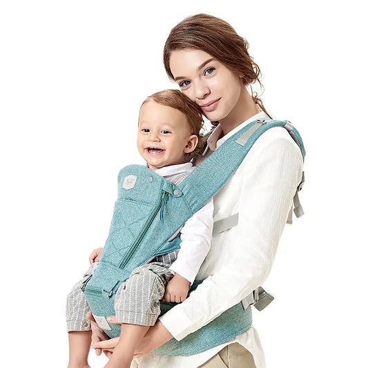 The Bear-Hug 4-in-1 Ergonomic Baby Carrier with Hip Seat