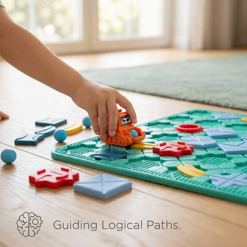 Logic Road Builder Puzzle, 206 STEM Challenges – The Pathfinder Logic Lab, photo 3