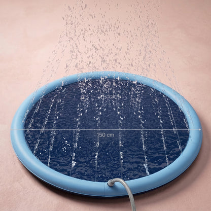 Splash Pad for Kids & Dogs Non-Slip | The Hydro-Haven Oasis