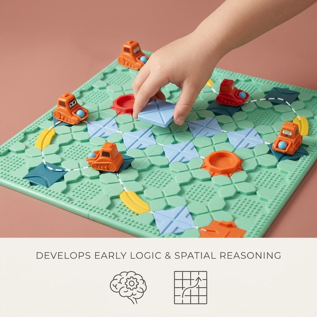 Logic Road Builder Puzzle, 206 STEM Challenges – The Pathfinder Logic Lab, photo 6