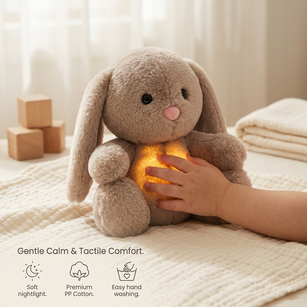 Breathing Bunny Sleep Soother Plush Toy – The Somni-Bunny Companion, photo 6