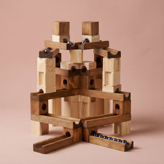 Wooden Marble Run Rollercoaster | The Timber Coaster Works