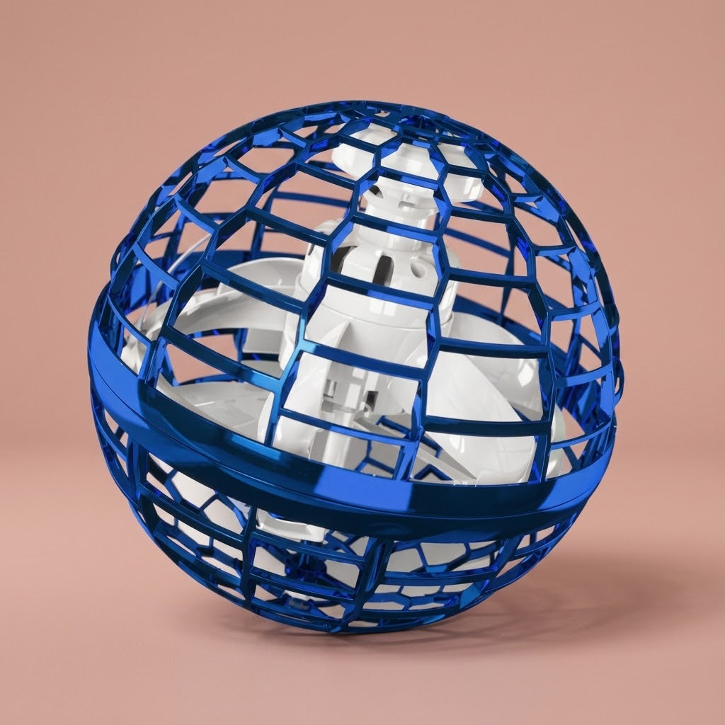 LED Flying Orb Hover Ball Boomerang Toy – The Aero-Sphere Spinner