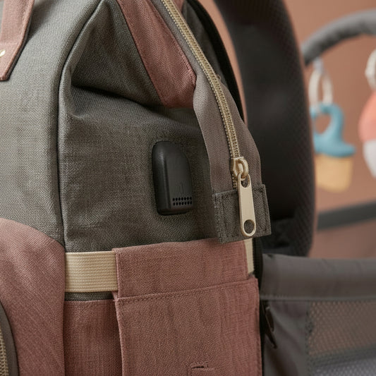 Diaper Bag Backpack Insulated 20-35L | The Metro-Muse Pack