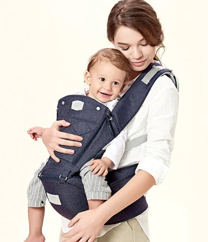 The Bear-Hug 4-in-1 Ergonomic Baby Carrier with Hip Seat