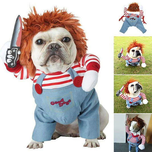 The Deadly Cuddles| Hilarious Deadly Doll Dog & Cat Costume