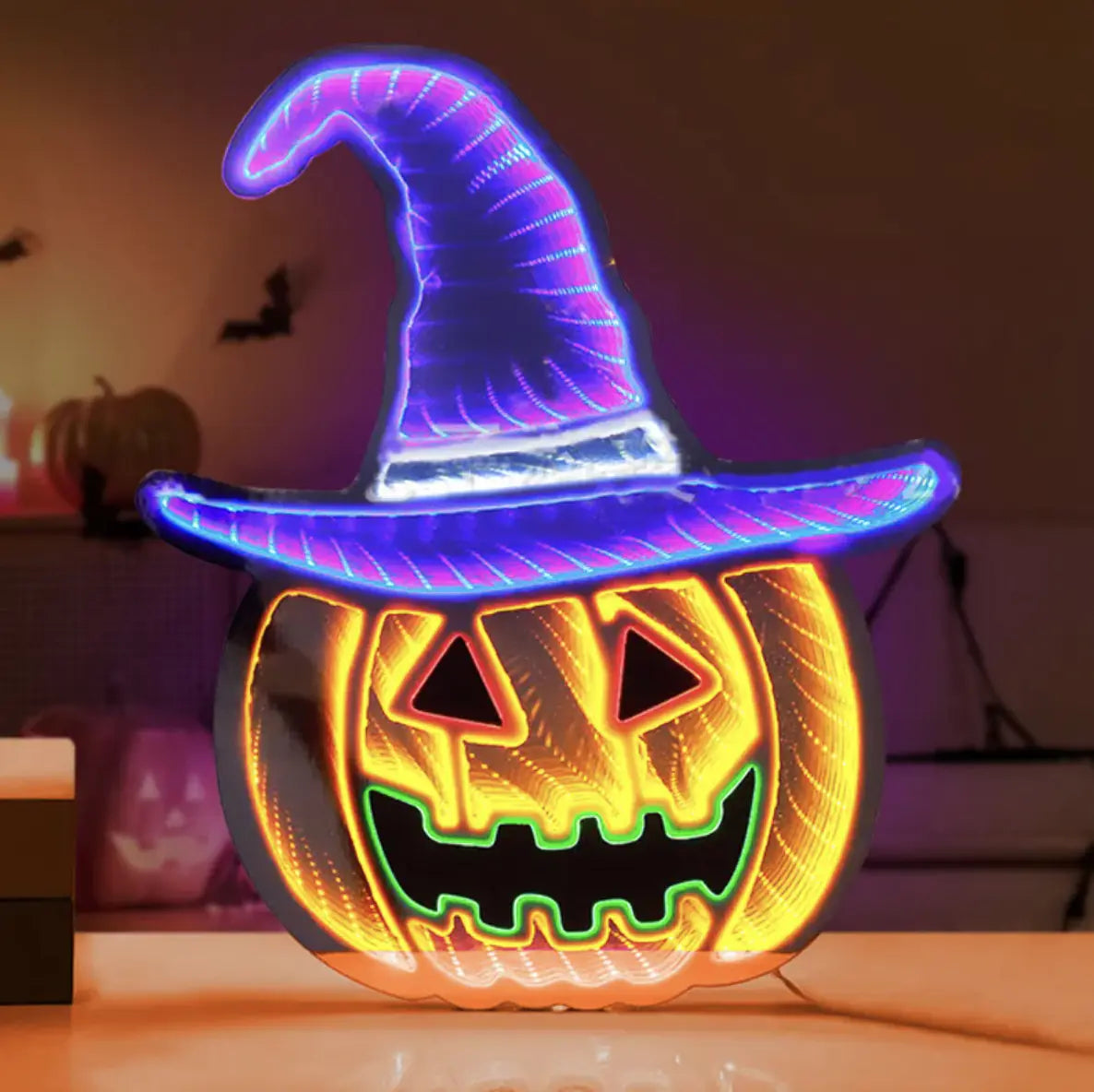 The GloomPop | LED Neon Halloween Sign Collection (Ghost, Pumpkin, Skull)