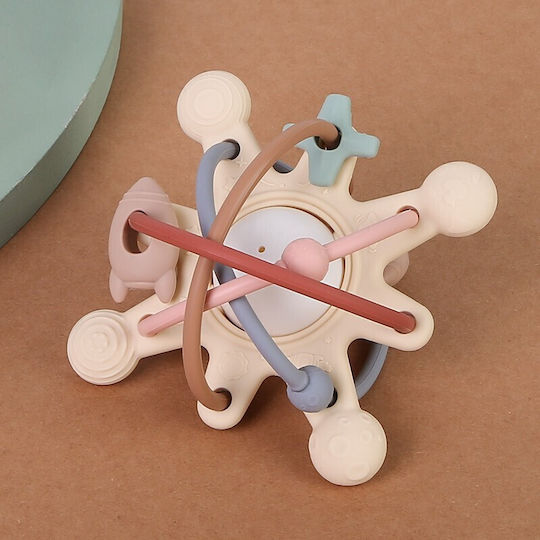 Infant Silicone Rattle & Teether Toy – The Celestial Sensory Core, photo 6
